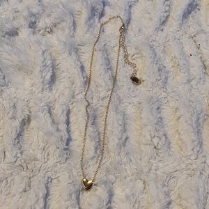 Time and Tru Gold Heart Necklace